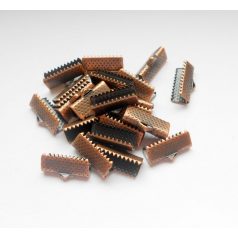 Szalagvégzáró - 20x6 mm - 6 db - vörösréz