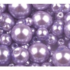 Czech glass pearl - 4 mm - 50 pcs/pack - lavender