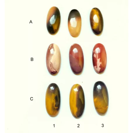 Mookaite cabochon - 35*12 mm