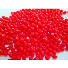Czech fire polished beads - 4 mm