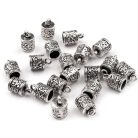 Végzáró, csomórejtő, gyöngykupak - 10x8 mm