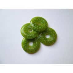 Millefiori fánk - 34mm - lime