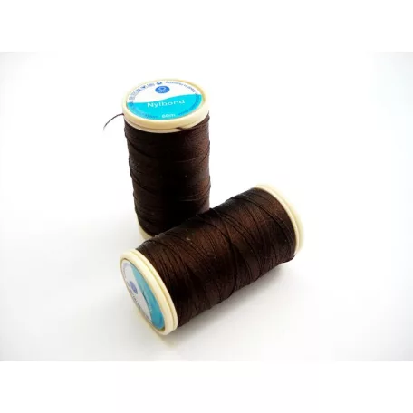 Nylbond beading thread - dark haselnut (#9052) - 60 m