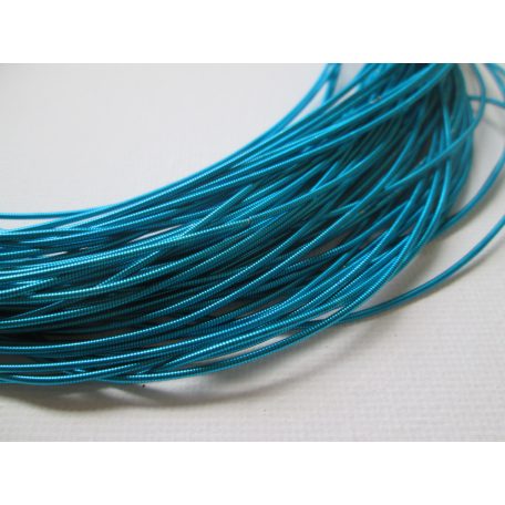 French wire - stiff - 1 mm - teal/1 meter