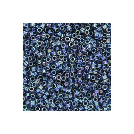 Delica 11/0 -  DB0085 - Color Lined Dark Blue  - 5 gr