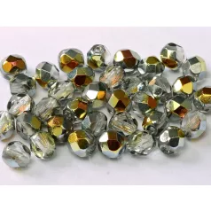 Czech fire polished beads - 4 mm