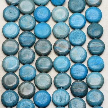 Szivárvány kalszilika korong - 16 mm