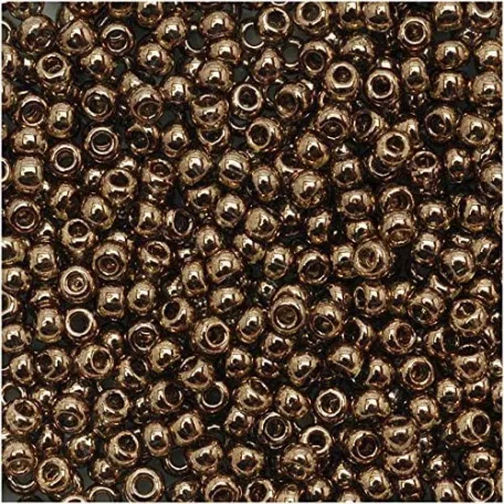 Toho 8/0 - Jet Black Opaque #49