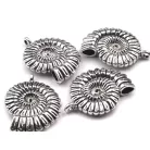Ammonite - antique silver - 30*25 mm