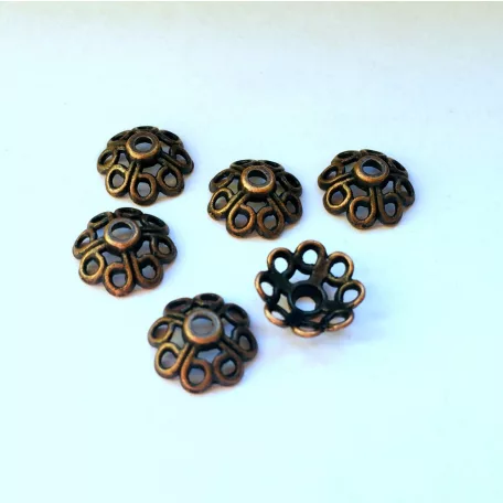 Bead cap copper cone 10x7 mm