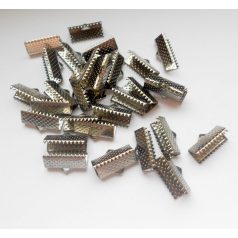 Szalagvégzáró - 16x6 mm - 6 db - fekete
