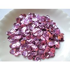 Sequins - 7 mm - Metallic raspberry - 2gr