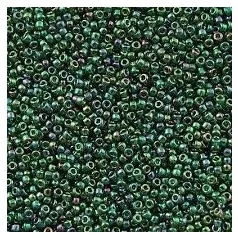 Toho 15/0 - #322 - Gold Lustered Emerald - 5 gr