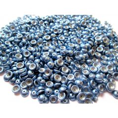 Teacup gyöngy - 4x2 mm - 5gr (75 db) - Sueded Gold Provence