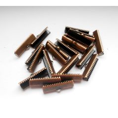 Szalagvégzáró - 25x6 mm - 4 db - vörösréz