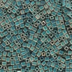   Miyuki 1,8 mm cube - #2008 -  Matte Metallic Patina Iris  - 10 gr