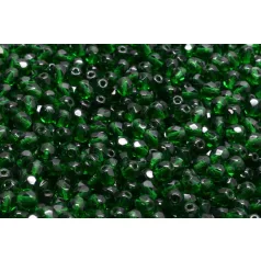 Czech fire polished beads - 4 mm