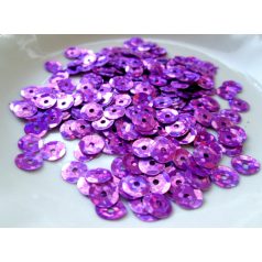 Flitter - 7 mm - hologramos mályva