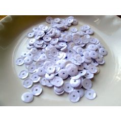 Flitter - 7 mm - fehér