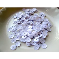 Flitter - 7 mm - fehér
