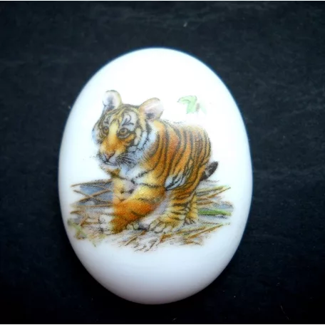Porcelain cameo - 40x30 mm 