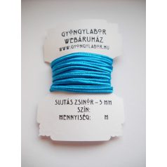 Soutache braid - 3 mm - glossy - teal  (#33)