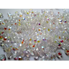 Czech fire polished beads - 4 mm