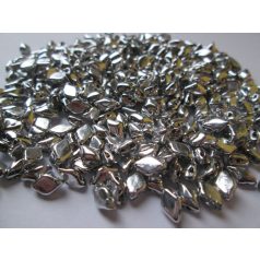 Gemduo 8x5 mm - Silver- #27000CR - 5 gr (34 db)