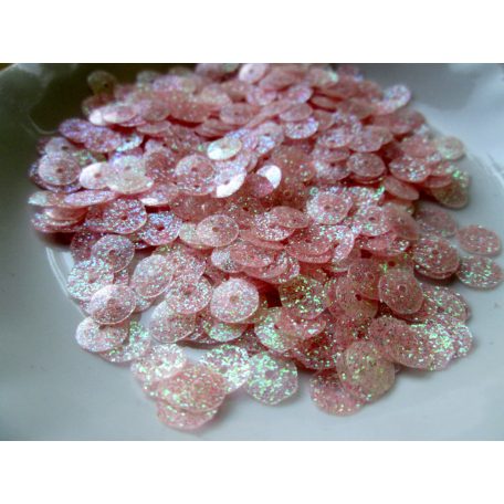 Sequins - 7 mm - Sparkling rose - 2gr