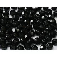Czech fire polished beads - 4 mm