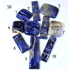 Szodalit kaboson - tégla - vegyes méret (SD1-10)