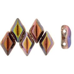   Gemduo 8x5 mm - Magic Line Red/Brown- #95200CR - 5 gr (34 db)