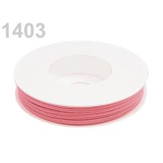 Sujtás zsinór - 3 mm - pünkösdi rózsa (#1403) 