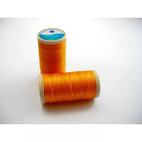 Nylbond gyöngyfűző - gyöngyhímző cérna - napsárga (# 6845) - 60 m