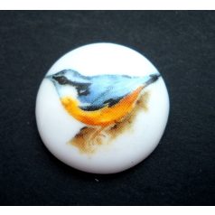 Porcelain cameo - 25 mm 
