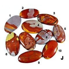   Noreena jáspis kaboson - vegyes forma és méret (I1-23) - lásd a leírást