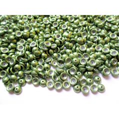 Teacup gyöngy - 4x2 mm - 5gr (75 db) - Sueded Gold Fern
