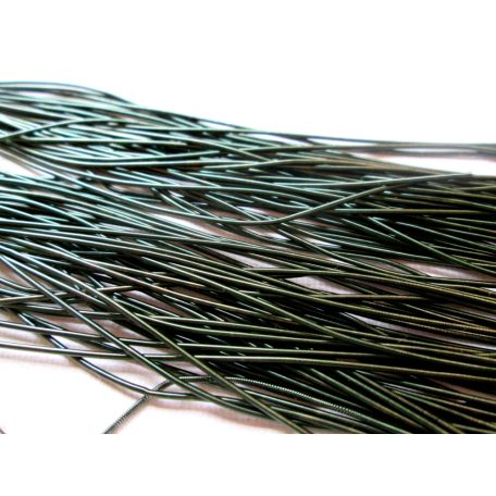French wire - 1 mm - Semi-soft - dark green - 5gr