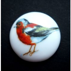Porcelain cameo - 25 mm 