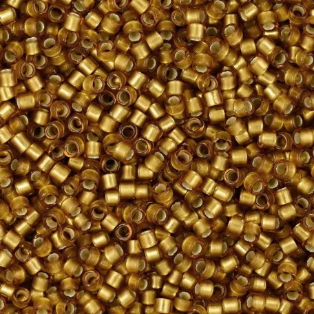 Toho 11/0  - #22CF - Dark Topaz Silver Lined Matte - 10 gr