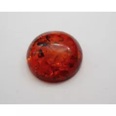 Amber cabochon - 18 mm