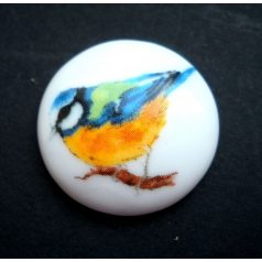 Porcelain cameo - 25 mm 