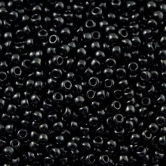 Toho 8/0 - #49 - Jet Black Opaque - 10 gr