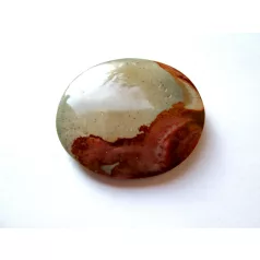 Tájkép jáspis kaboson 54x46 mm