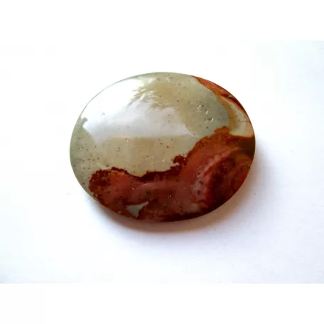 Tájkép jáspis kaboson 54x46 mm