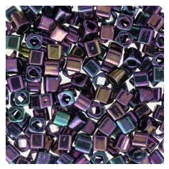 Toho 3 mm kocka - #85- Metallic Iris Purple - 10 gr