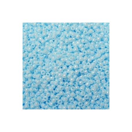 Toho 11/0 - #124 -  Opaque Lustered Pale Blue - 10 gr