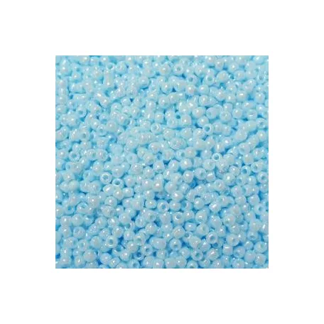 Toho 11/0 - #124 -  Opaque lustered pale blue - 10 gr