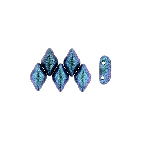 Gemduo 8x5 mm - Polychrome Indigo Violet - #94109JT - 5 gr (34 db)