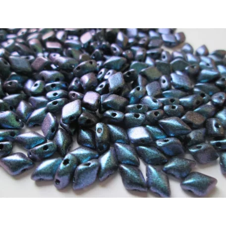 Gemduo 8x5 mm - Polychrome Indigo Violet - #94109JT - 5 gr (34 db)